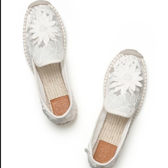Tory Burch Shoes - Tory Burch Darian Guipure Lace Espadrilles sz 7.5